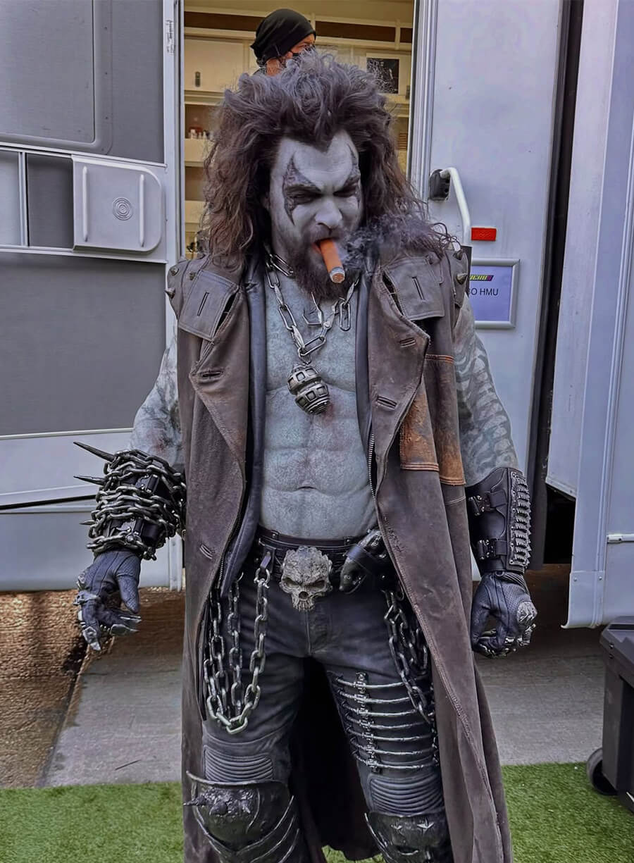  Jason Momoa Supergirl 2026 Lobo Brown Coat