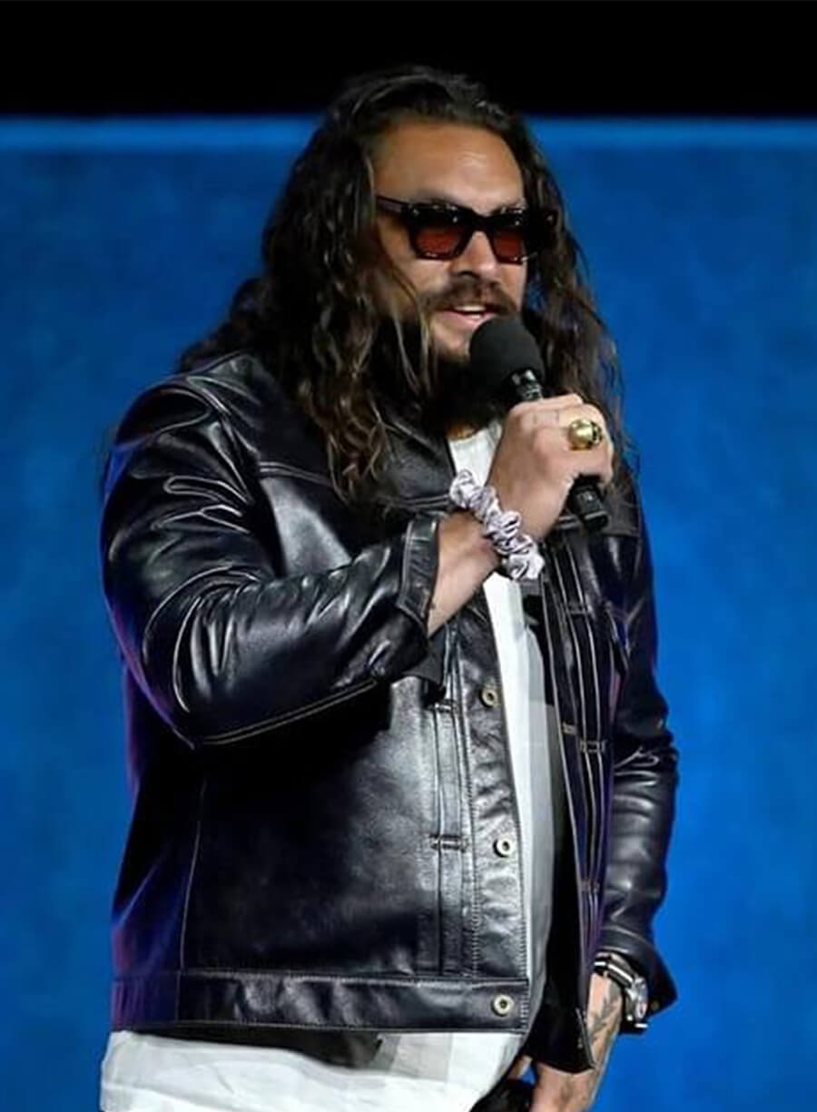 Jason Momoa Supergirl 2026 Premiere Event Leather Jacket