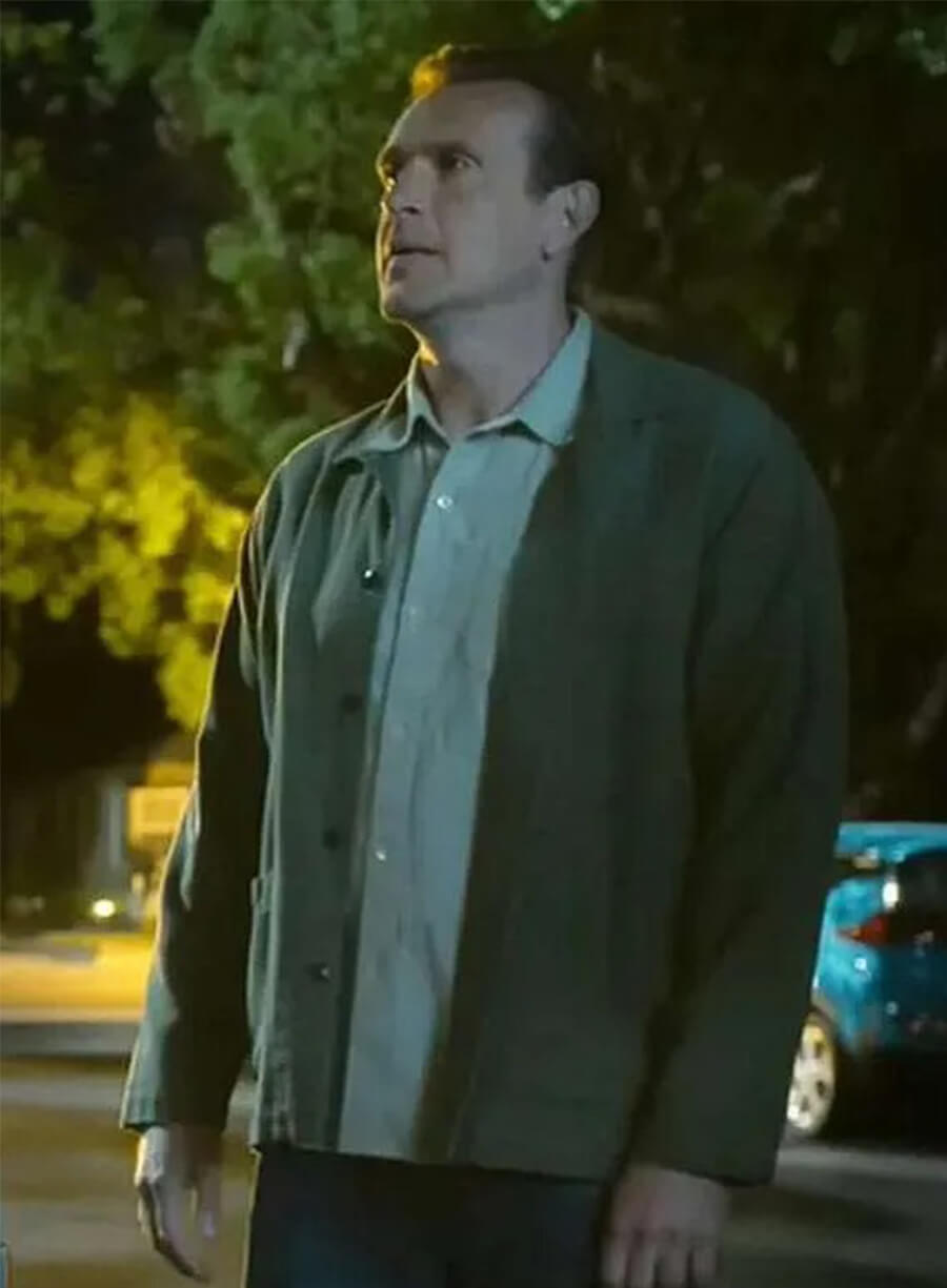 Jason Segel Shrinking Jimmy Green Cotton Jacket