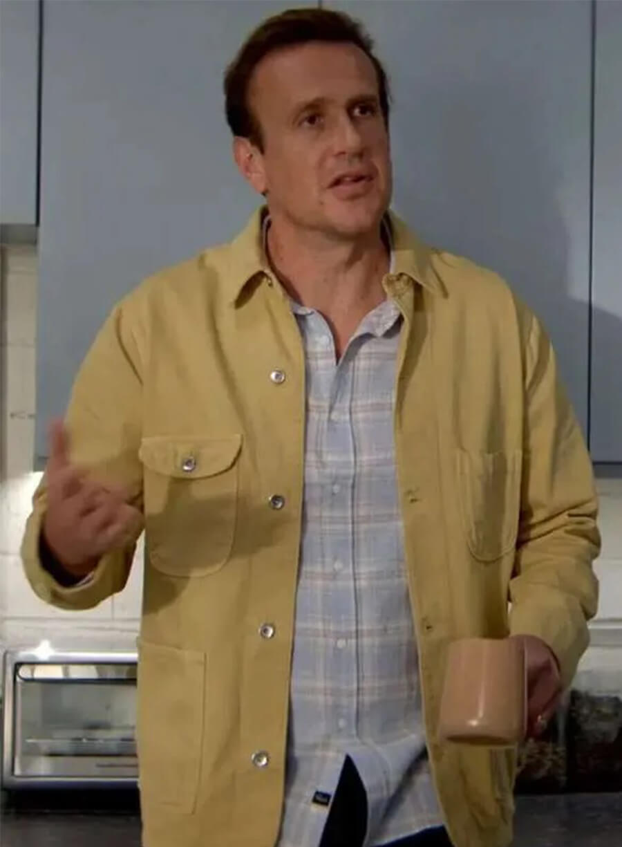 Jason Segel Shrinking Jimmy Yellow Cotton Jacket