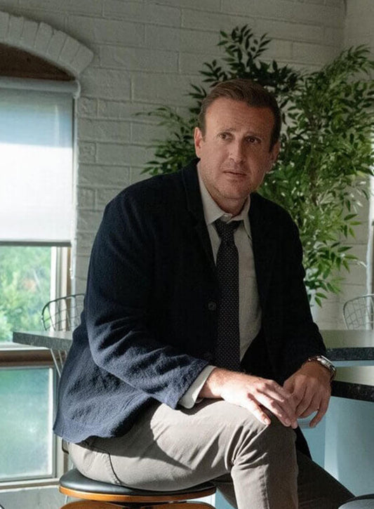 Jason Segel Shrinking S02 Jimmy Black Wool Jacket