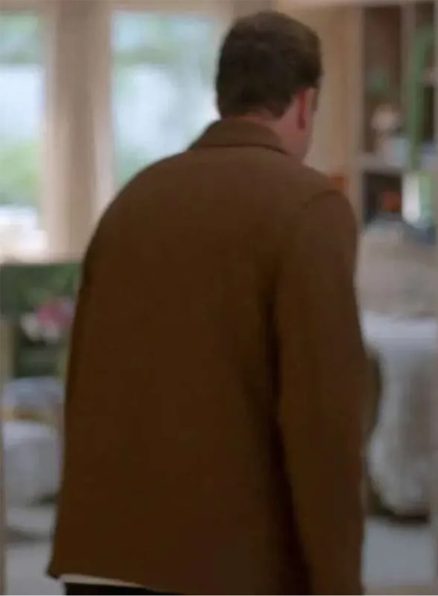 Jason Segel Shrinking S02 Jimmy Brown Wool Jacket