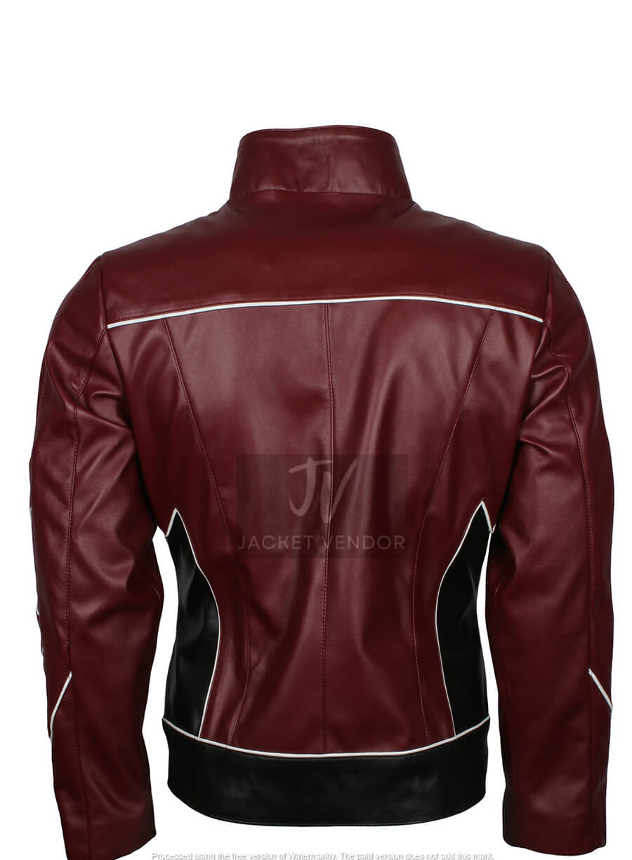 Jay Garrick The Flash Leather Brown Jacket