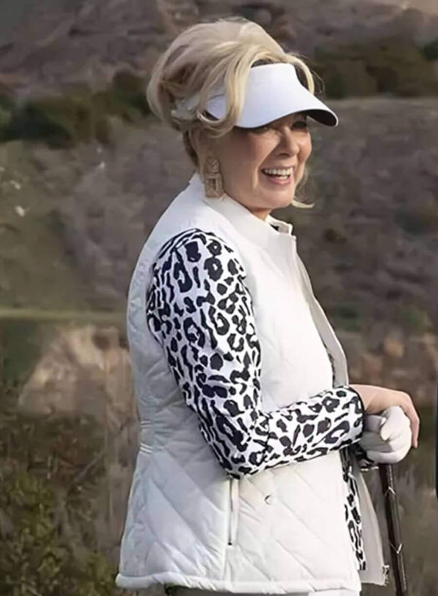 Jean Smart Hacks Deborah Vance White Vest
