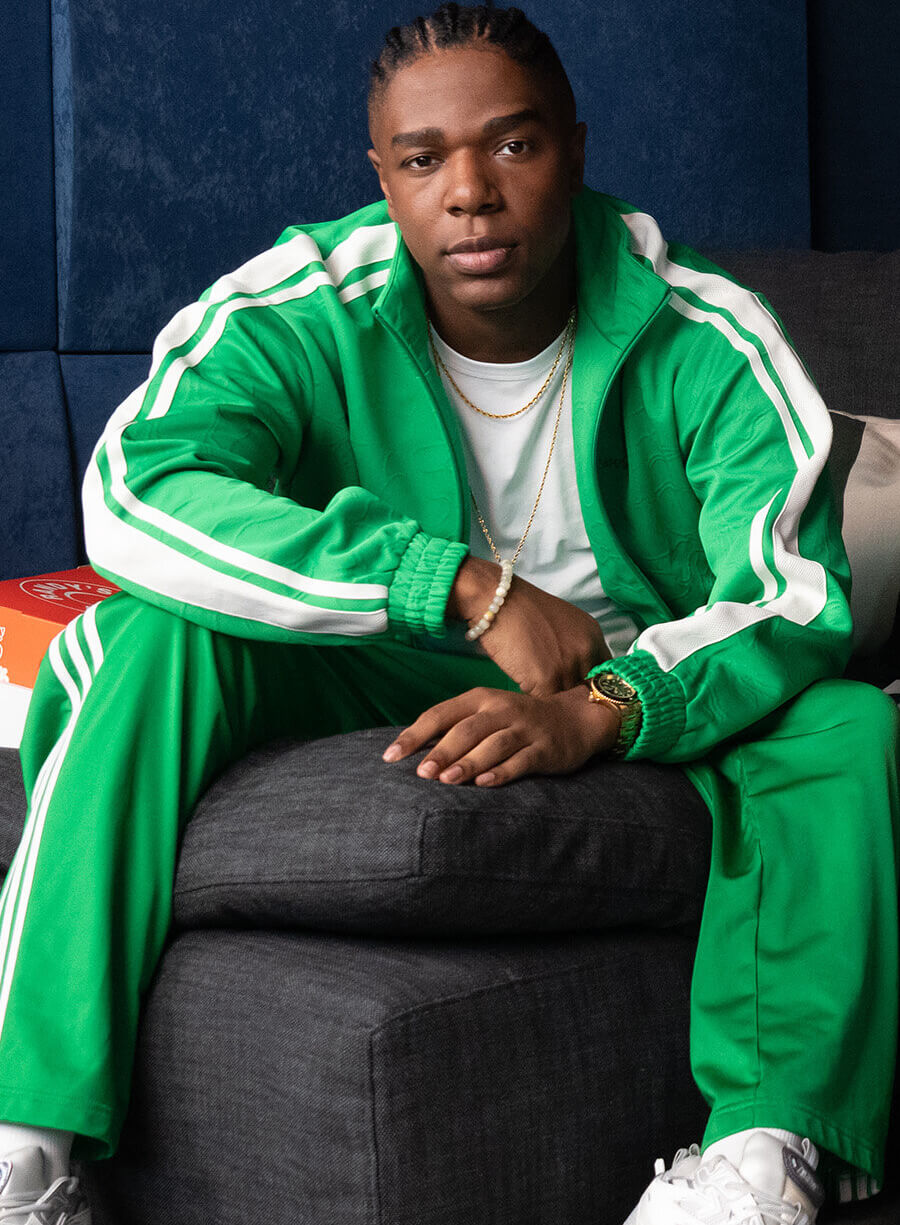 Jemarcus Kilgore All’s Fair Green Tracksuit