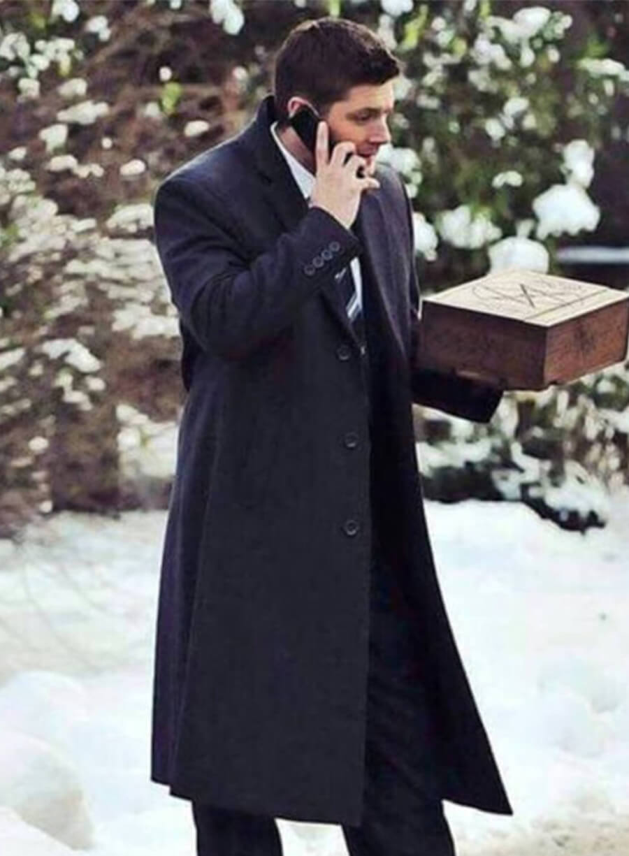 Jensen Ackle Supernatural Dean Winchester Long Coat