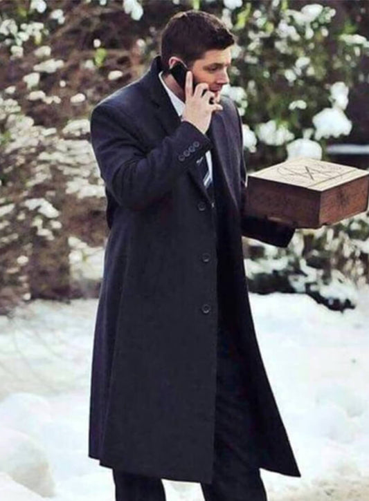 Jensen Ackle Supernatural Dean Winchester Long Coat
