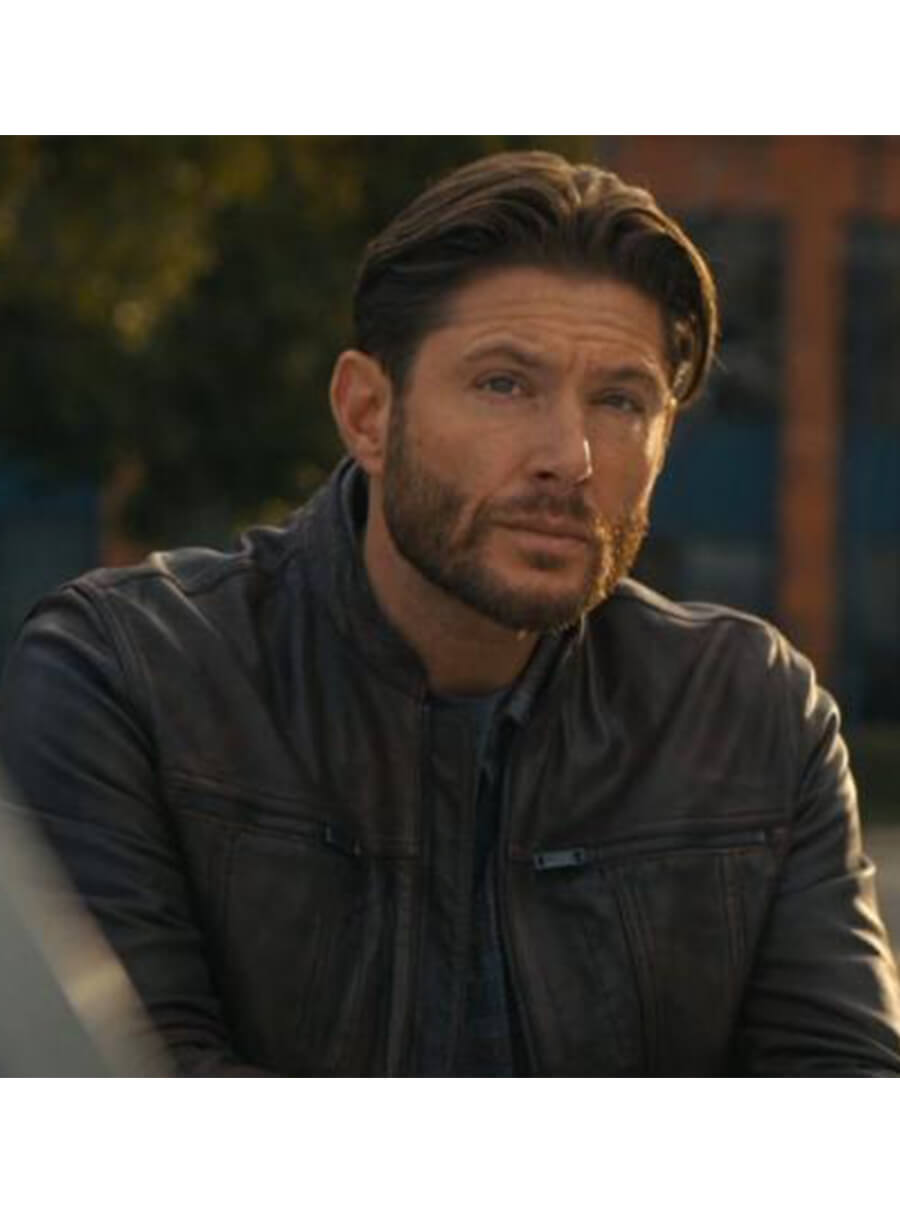 Jensen Ackles Countdown Mark Meachum Leather Jacket