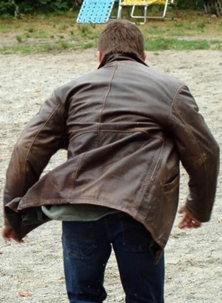 Jensen Ackles Supernatural Dean Winchester Brown Leather Jacket