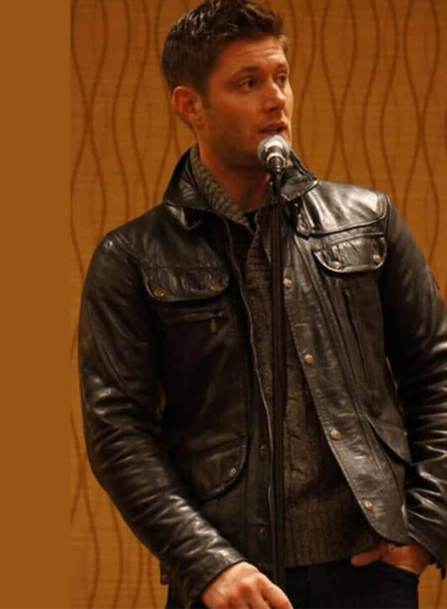 Jensen Ackles  Supernatural Leather Jacket