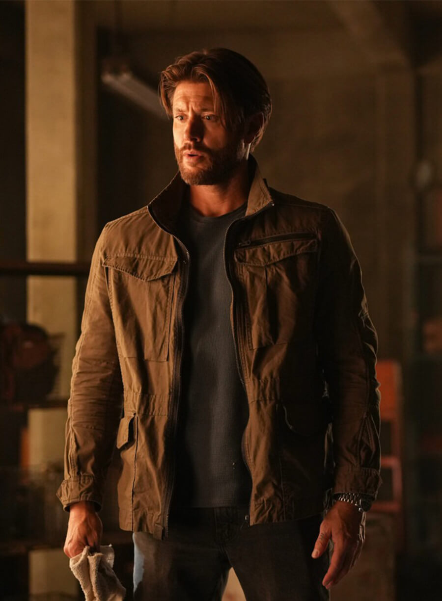 Jensen Ackles Tracker S03 Russell Shaw Cotton Jacket