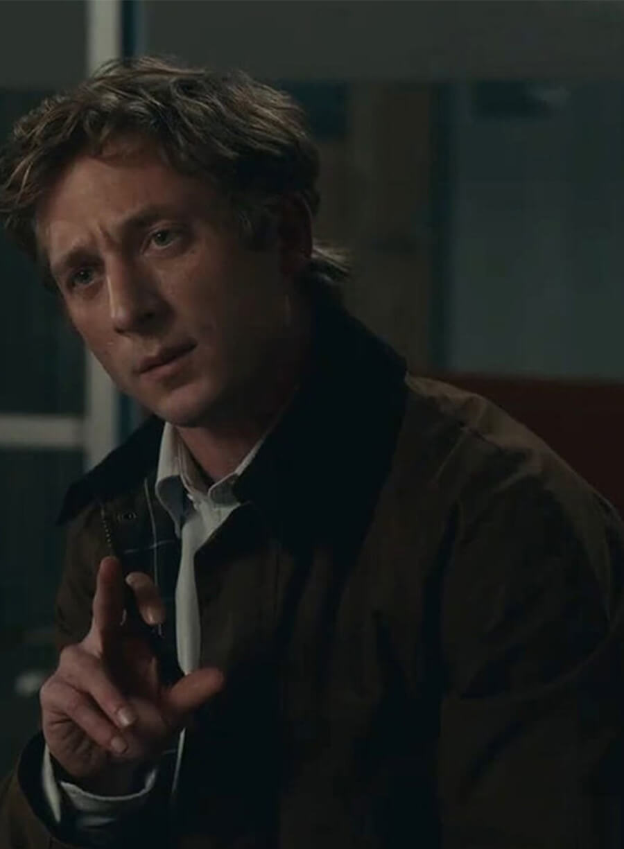 Jeremy Allen The Social Reckoning 2026 White Jeff Horowitz Jacket