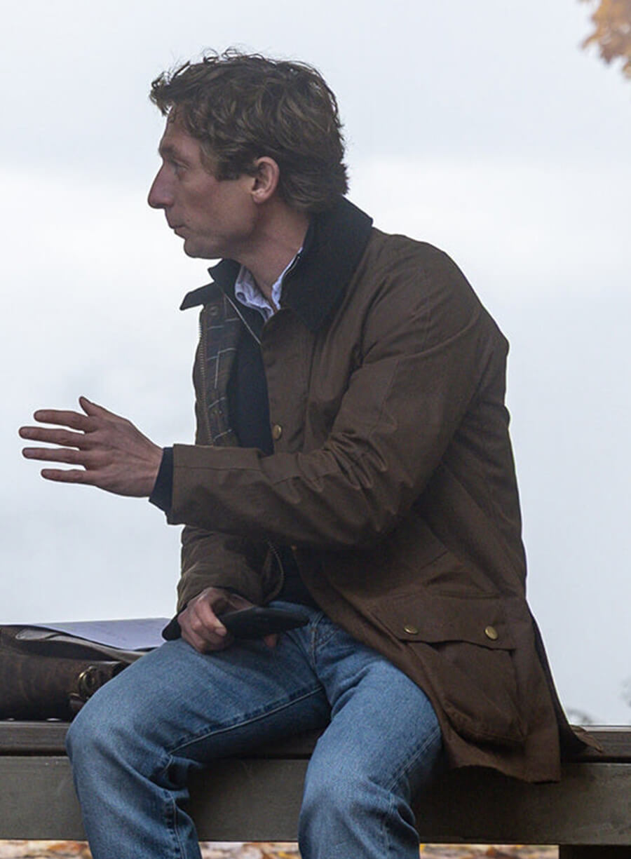Jeremy Allen The Social Reckoning 2026 White Jeff Horowitz  Jacket