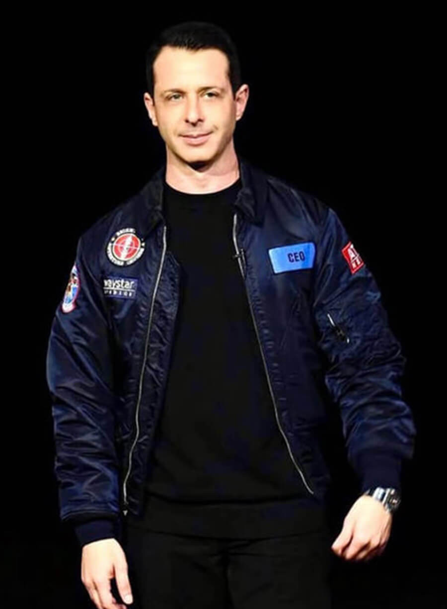 Jeremy Strong Succession Kendall Roy CEO Flight Bomber Jacket