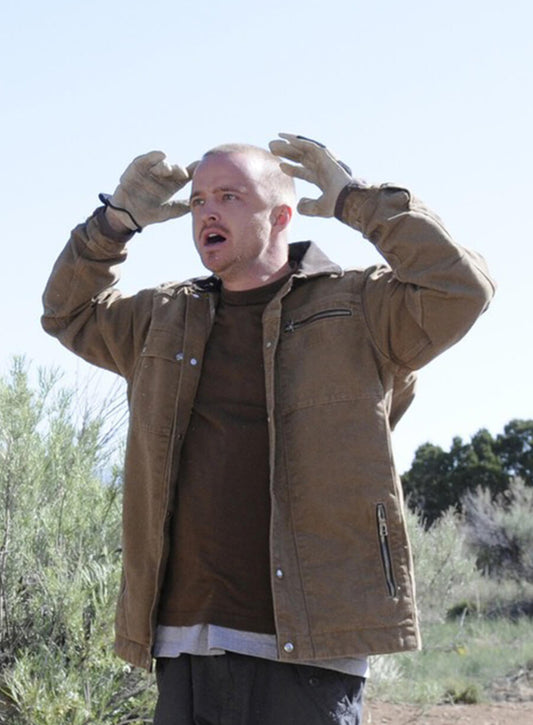 Jesse Pinkman Breaking Bad Brown Cotton Jacket