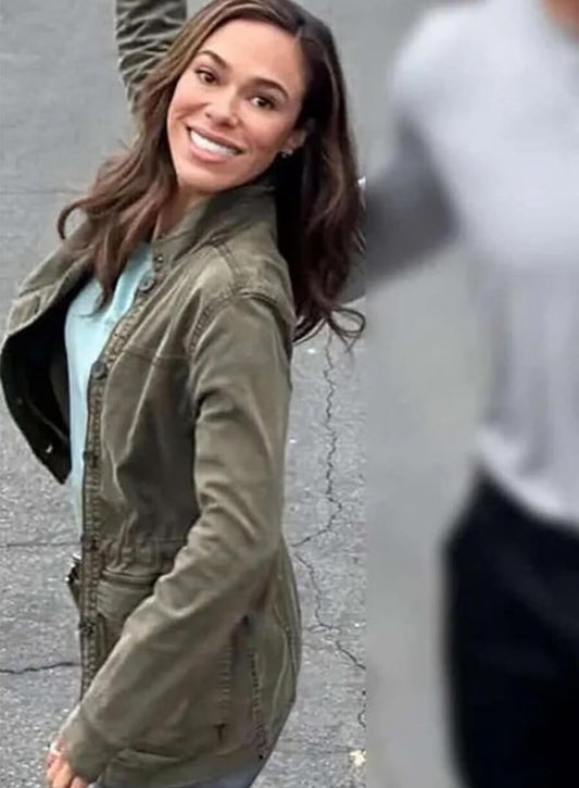 Jessica Camacho Countdown 2025 Green Jacket