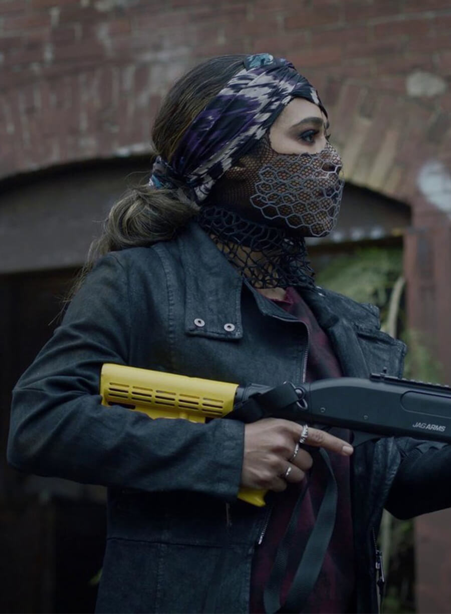 Jessica Camacho Watchmen Pirate Jenny Black Long Jacket