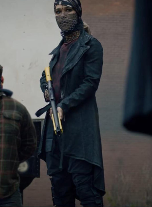 Jessica Camacho Watchmen Pirate Jenny Black Long Jacket