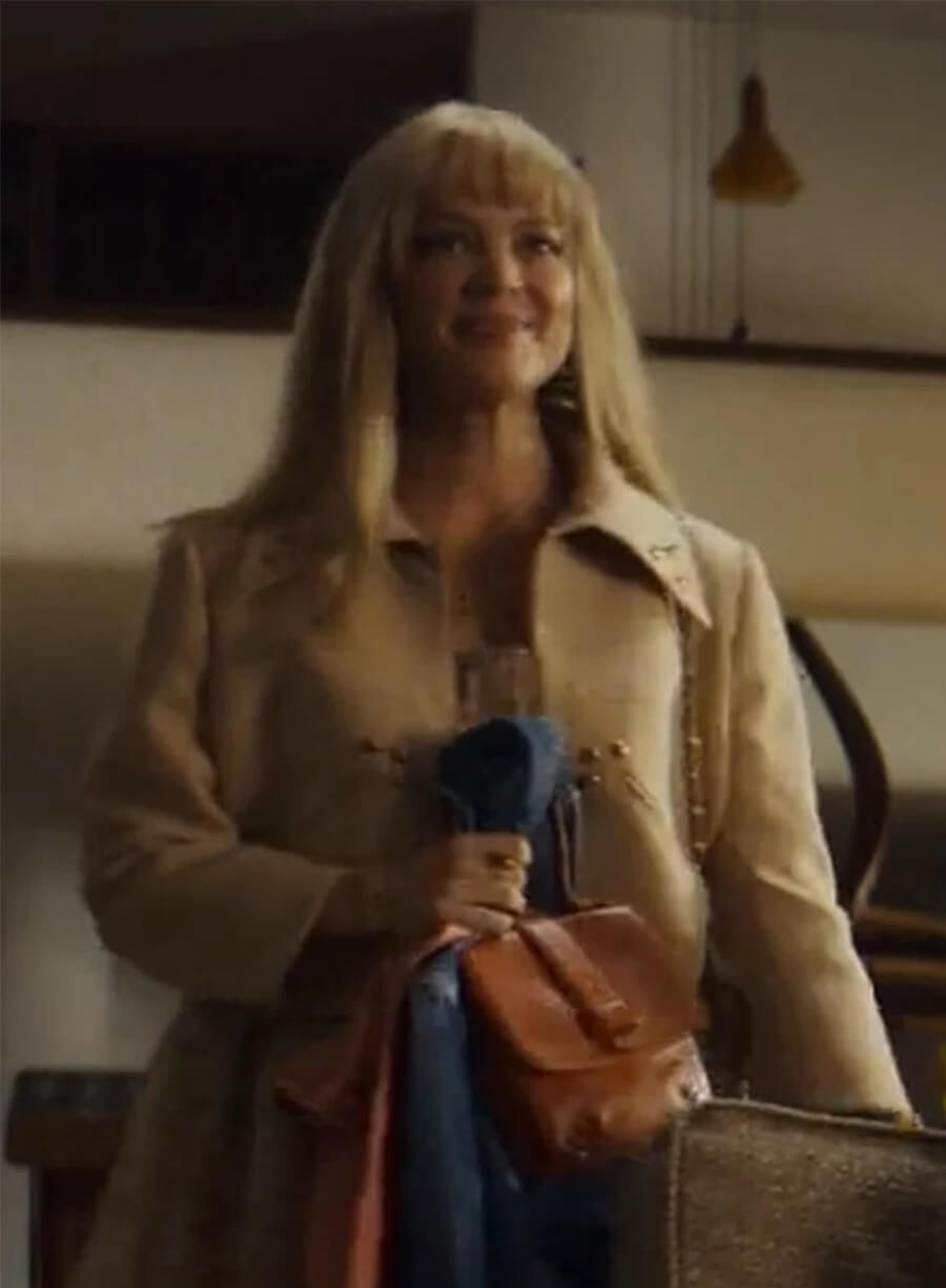 Jessica Ross Black Mirror S06 Beige Jacket