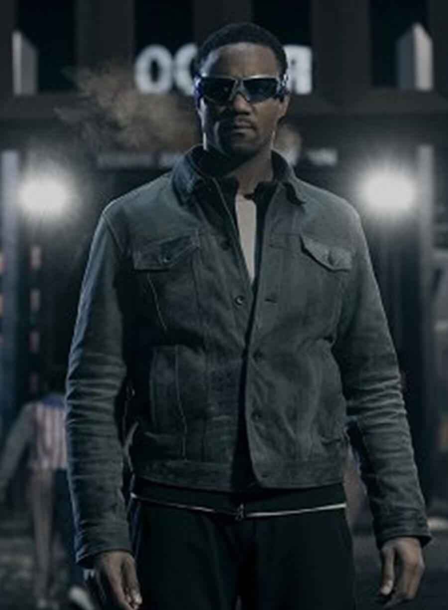 Jessie T. Usher The Boys S05 Reggie Franklin Grey Jacket