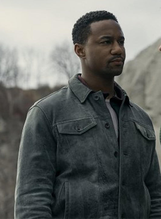 Jessie T. Usher The Boys S05 Reggie Franklin Grey Jacket