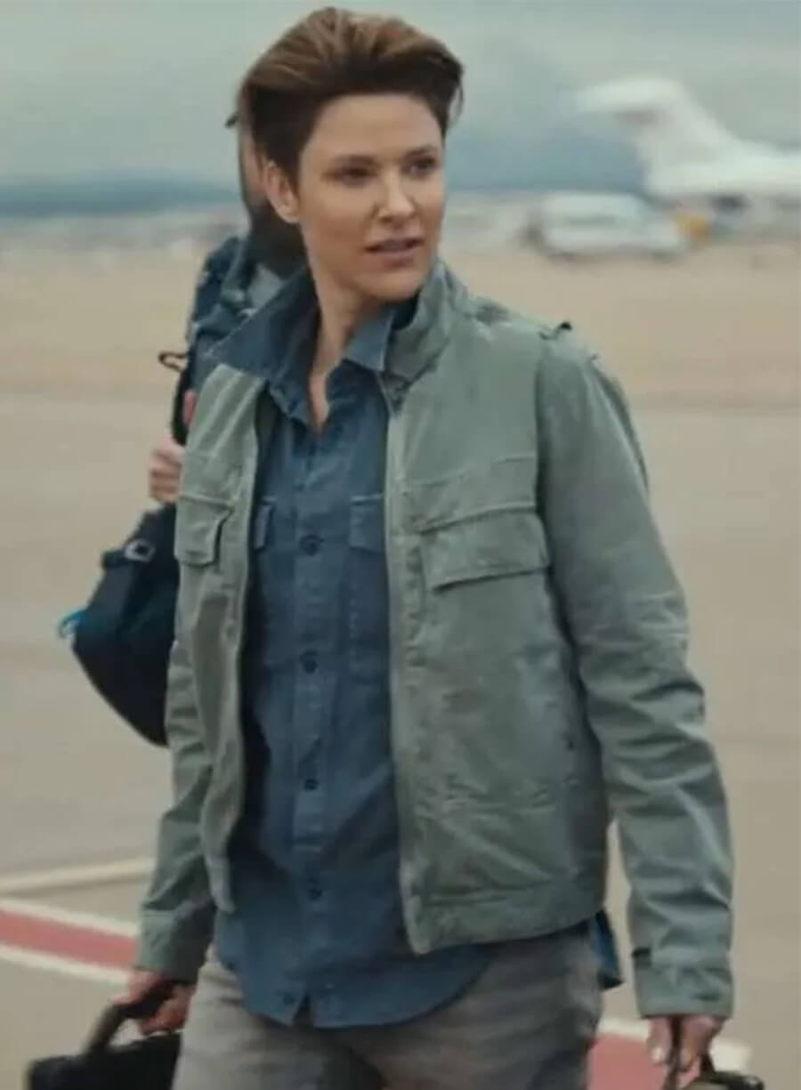 Jill Wagner Special Ops Lioness Bobby Jacket