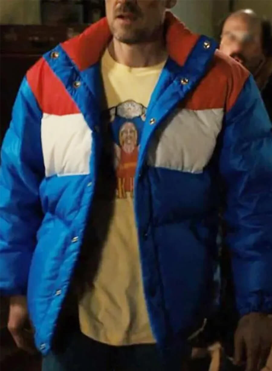 Jim Hopper Stranger Things S04 Blue Red Jacket