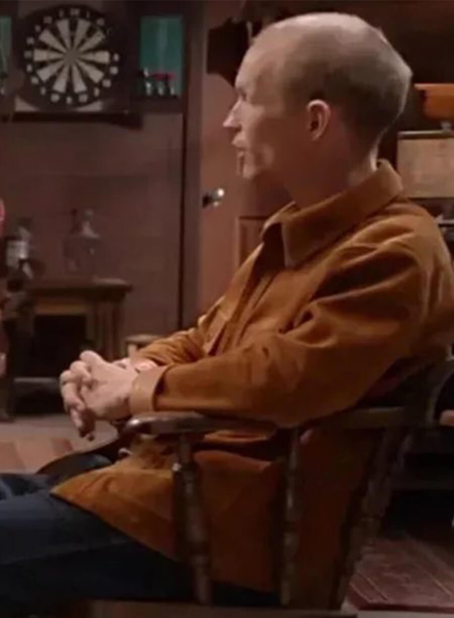 Jimmy Hurdstrom Yellowstone Season 5 Brown Suede Jacket