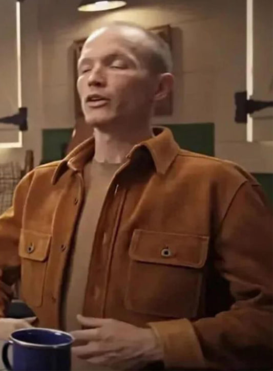 Jimmy Hurdstrom Yellowstone Season 5 Brown Suede Jacket