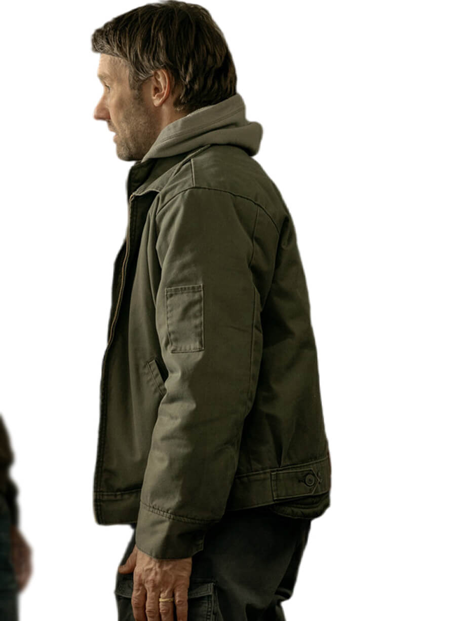 Joel Edgerton Dark Matter S02 Jason Dessen Green Cotton Jacket