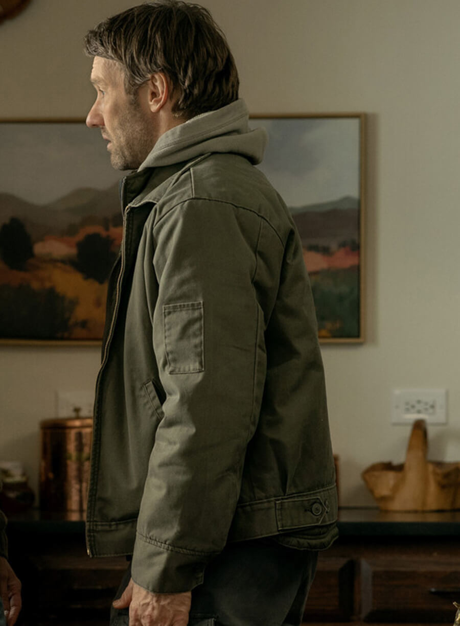 Joel Edgerton Dark Matter S02 Jason Dessen Green Cotton Jacket