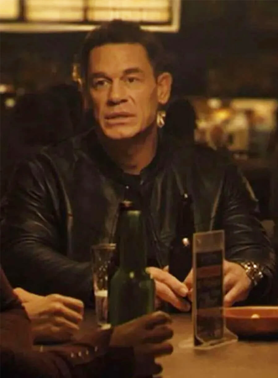 John Cena Matchbox the Movie Sean Leather Jacket