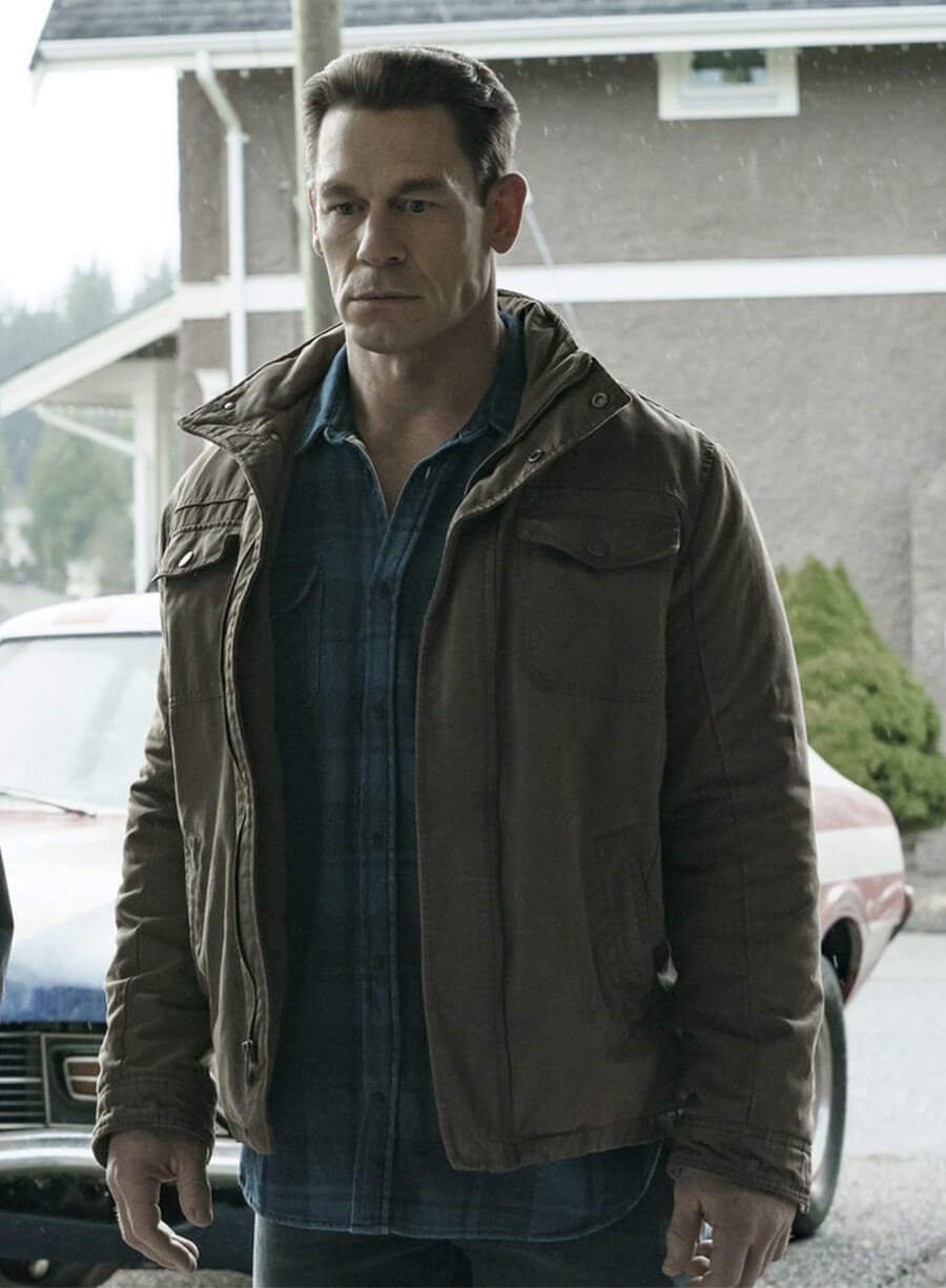 John Cena Peacemaker Brown Cotton Jacket