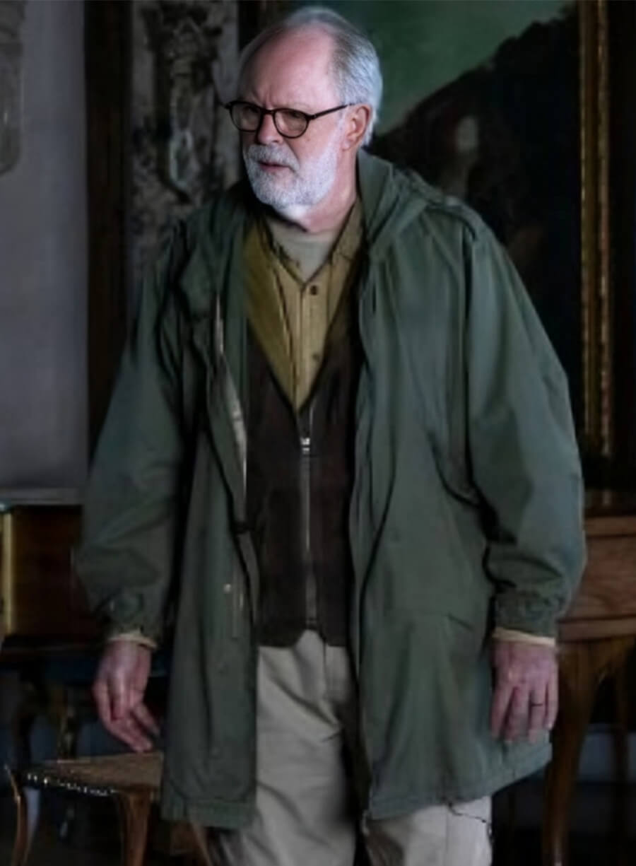 John Lithgow Harold Harper The Old Man S02 Green Jacket