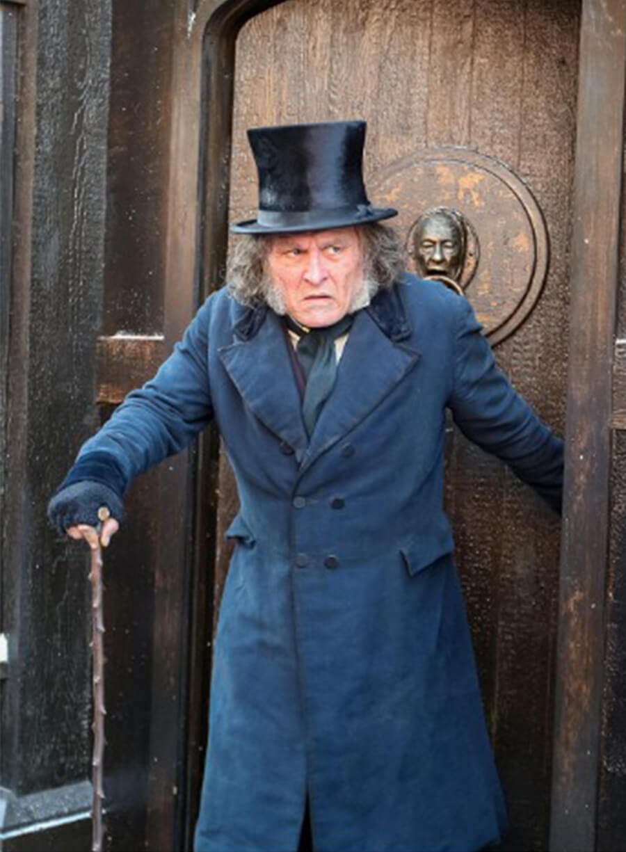 Johnny Depp Ebenezer 2026 Blue Coat Costume