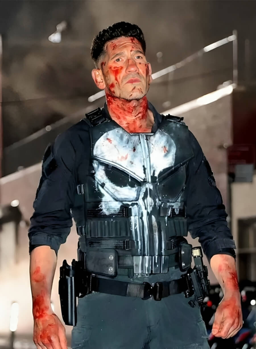 Jon Bernthal Frank Castle Daredevil: Born Again Punisher Vest