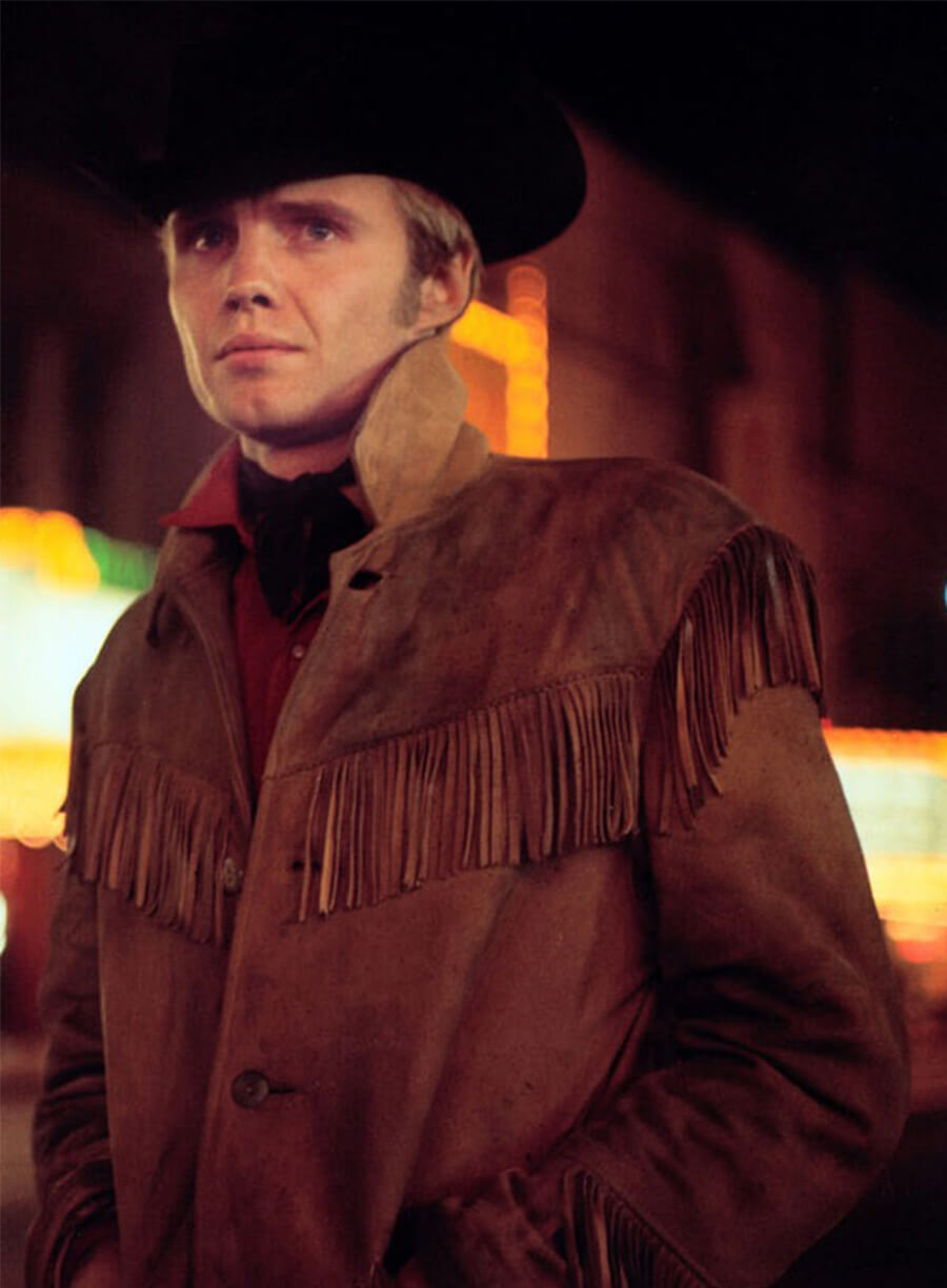 Jon Voight Midnight Cowboy Joe Buck Fringe Jacket