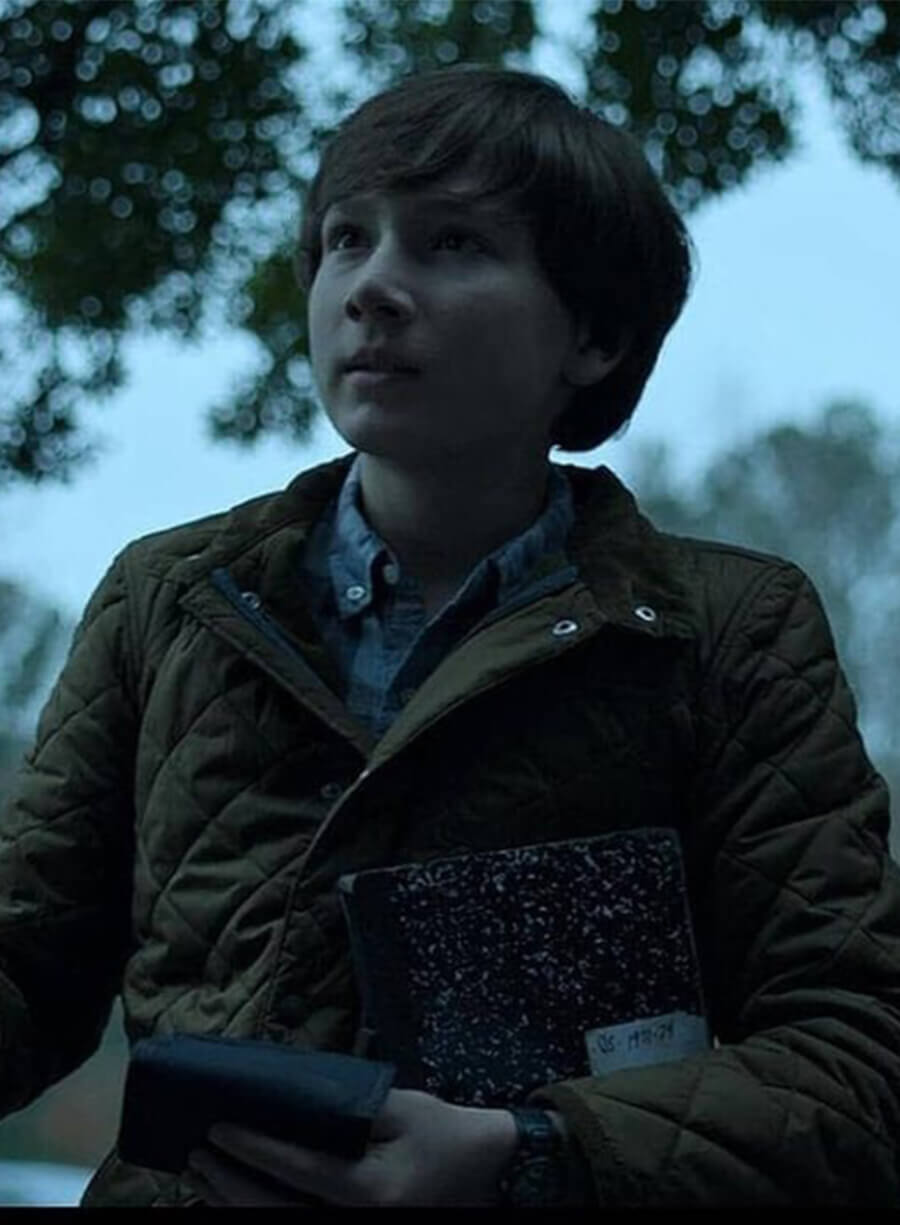 Jonah Byrde Ozark S02 Brown Quilted Jacket