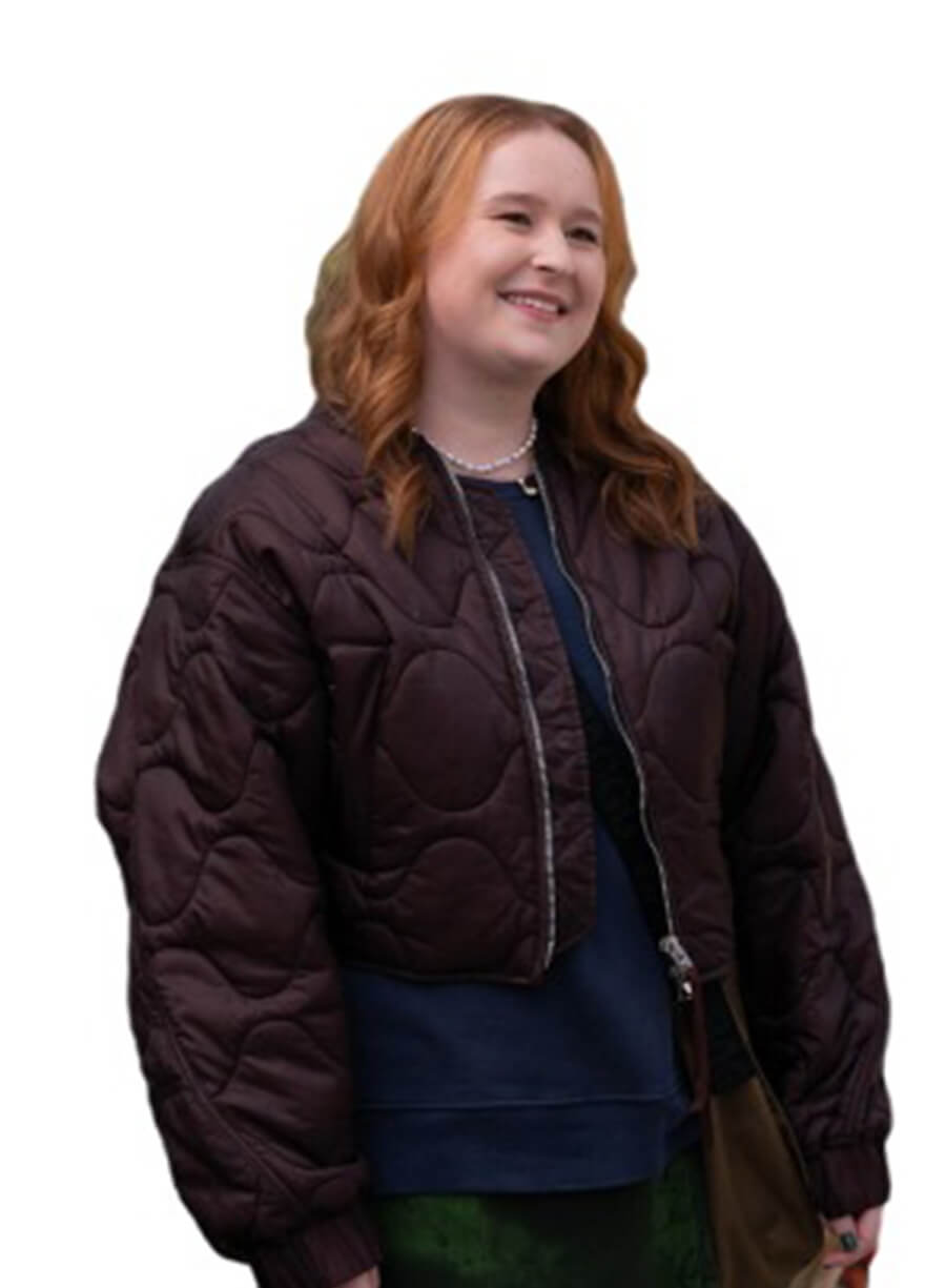 Julia Lester The Four Seasons Lila Maroon Quilted Jacket