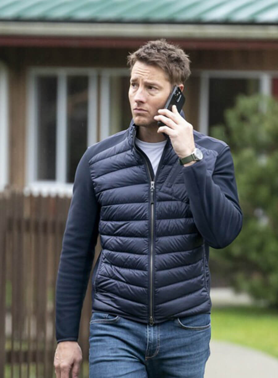 Justin Hartley Tracker Colter Shaw S01 Puffer Jacket 