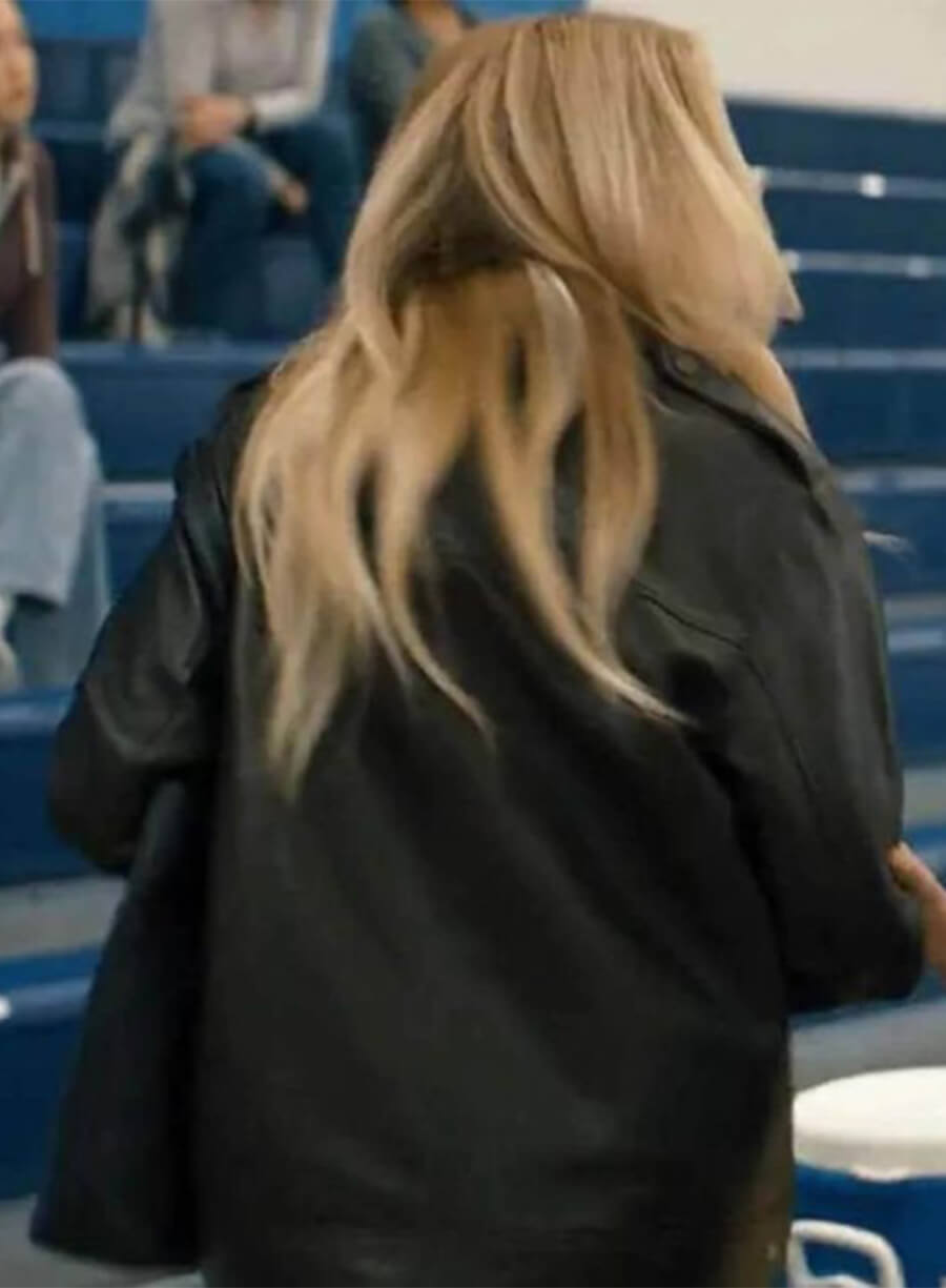 Justine Lupe Nobody Wants This Morgan Black Leather Jacket