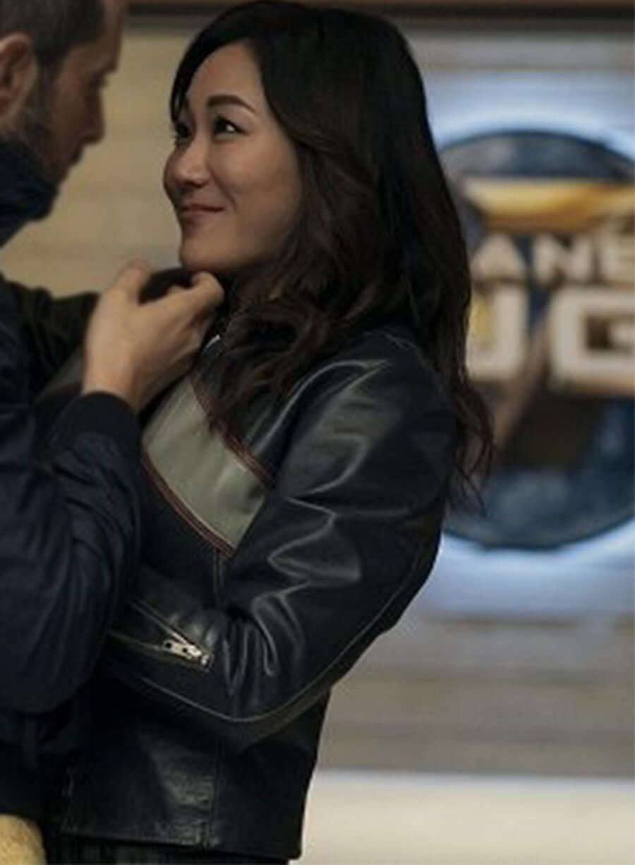 Karen Fukuhara The Boys S05 Kimiko Miyashiro Leather Jacket