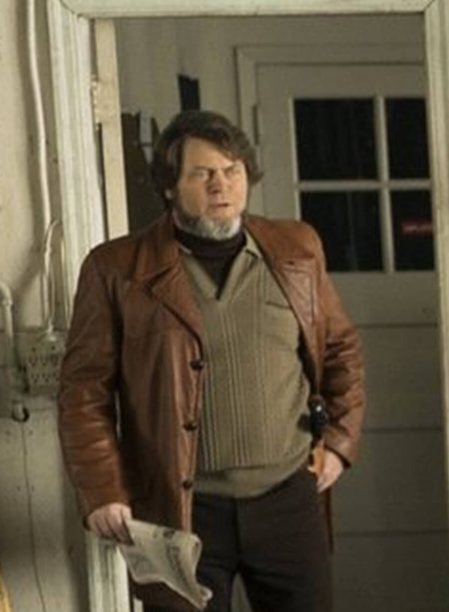 Karl Weathers Fargo 2014 Brown Leather Coat