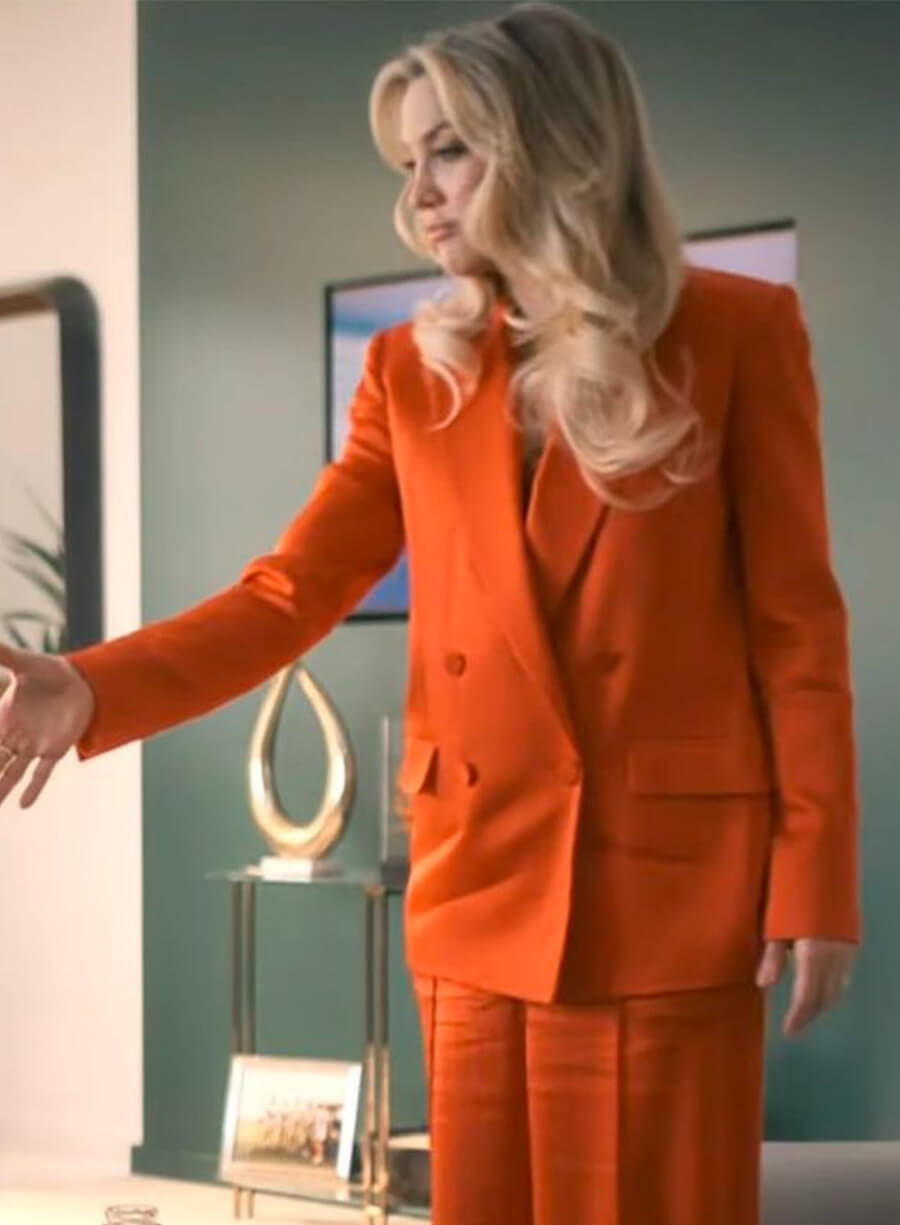 Kate Hudson Running Point Isla Gordon Red Blazer