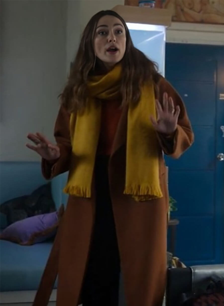 Keira Knightley Black Doves S01 Helen Brown Coat
