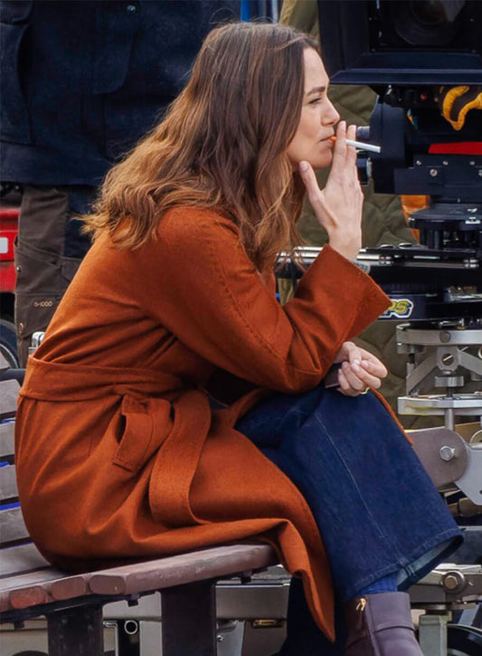 Keira Knightley Black Doves S01 Helen Brown Coat