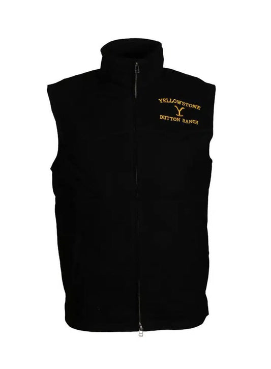 Kevin Costner Yellowstone John Dutton Black Vest