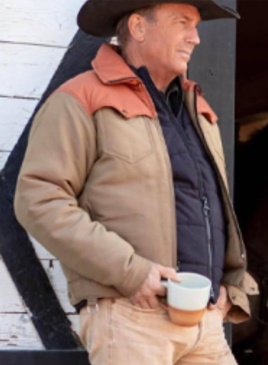 Kevin Costner Yellowstone John Dutton Jacket