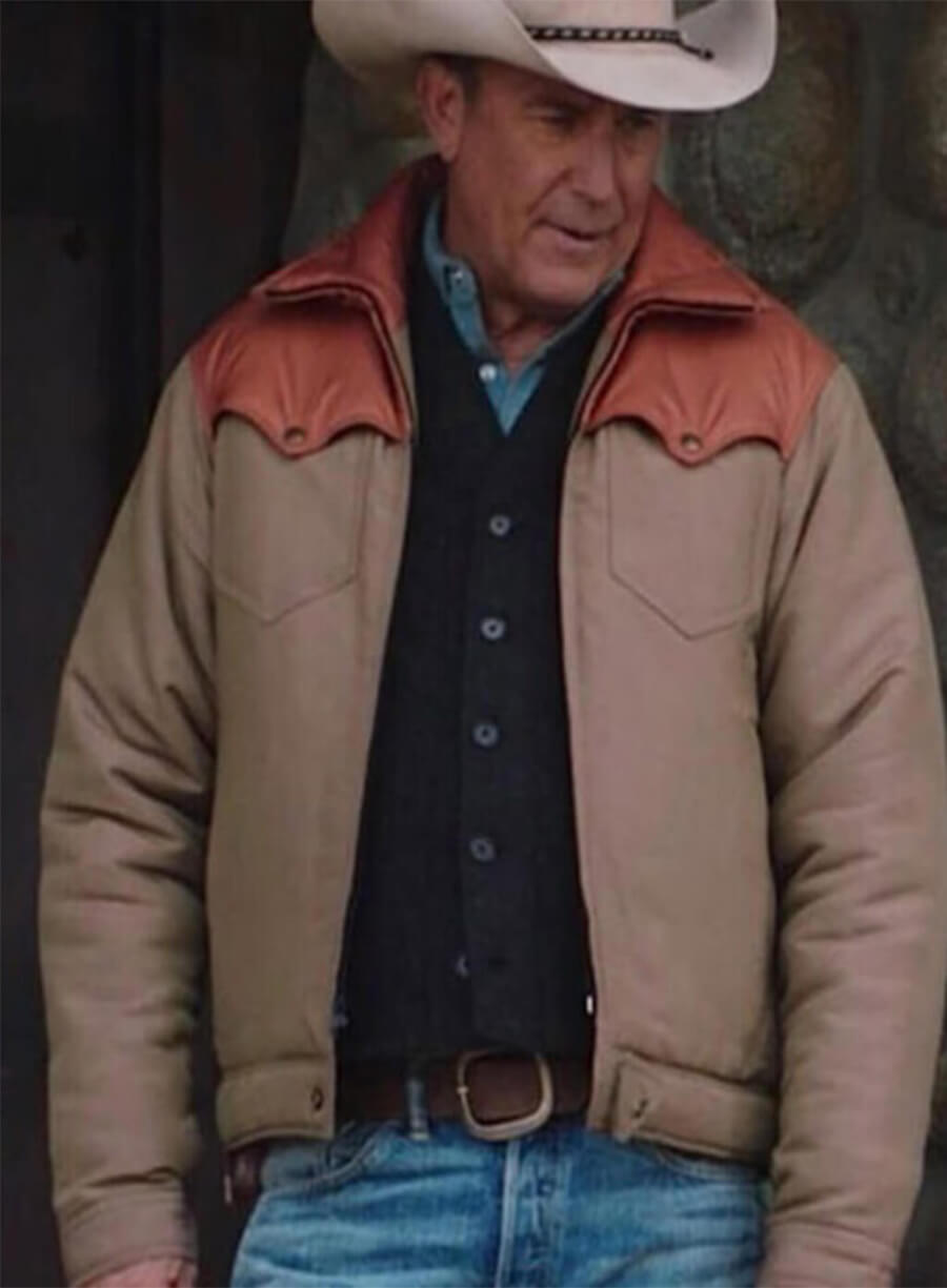 Kevin Costner Yellowstone John Dutton Jacket