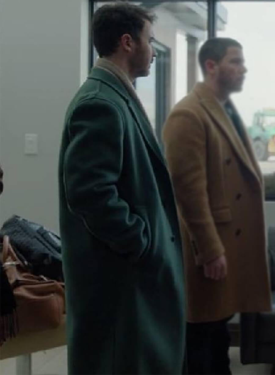 Kevin Jonas A Very Jonas Christmas Wool Coat